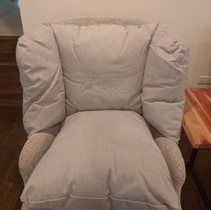GREY Egg chair cushion like new